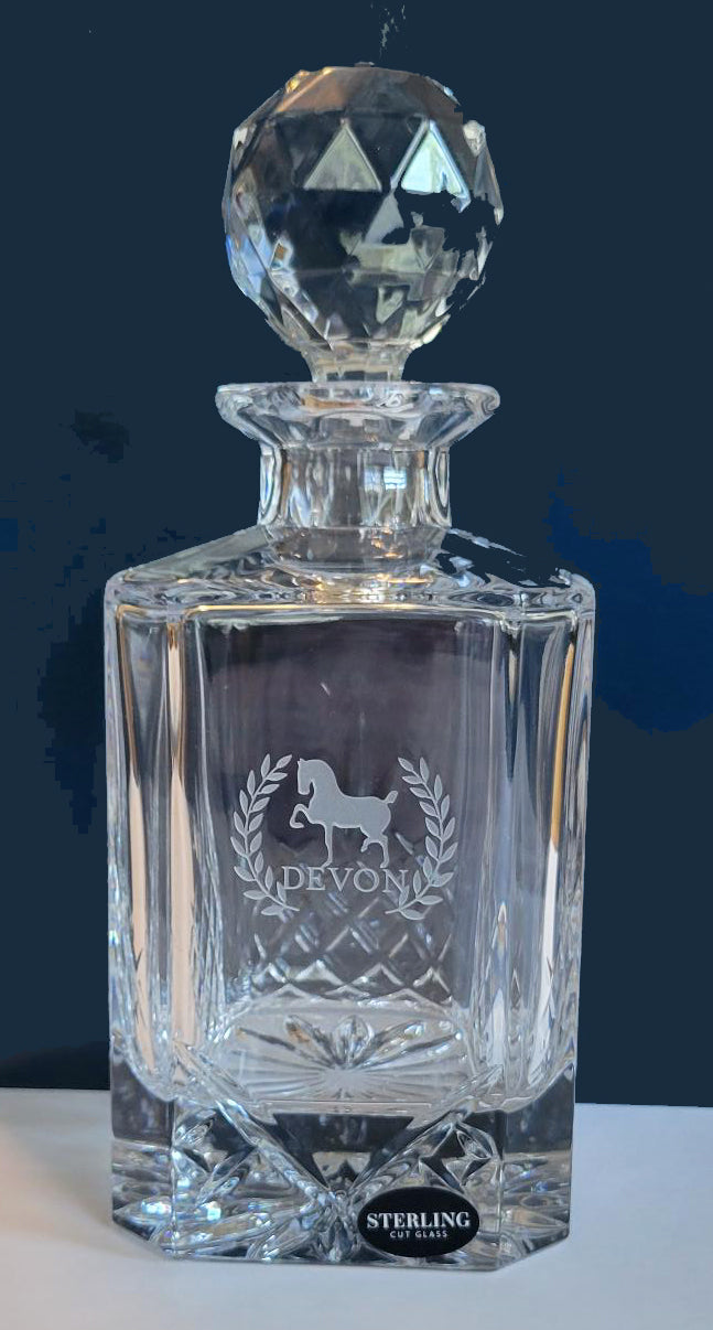 Director Decanter-Crystal