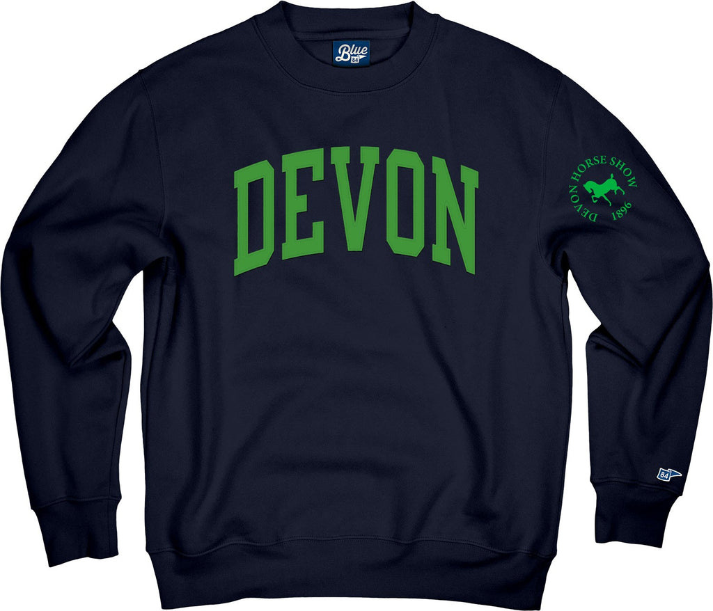 Campbell Crew-Navy/Kelly Green
