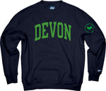 Campbell Crew-Navy/Kelly Green