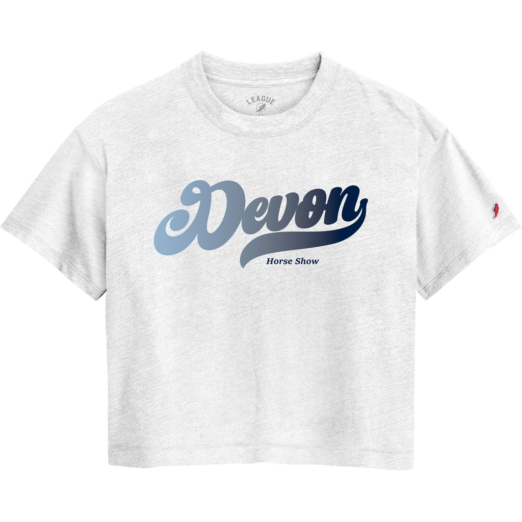 Intramural Midi Tee Heather Varsity White