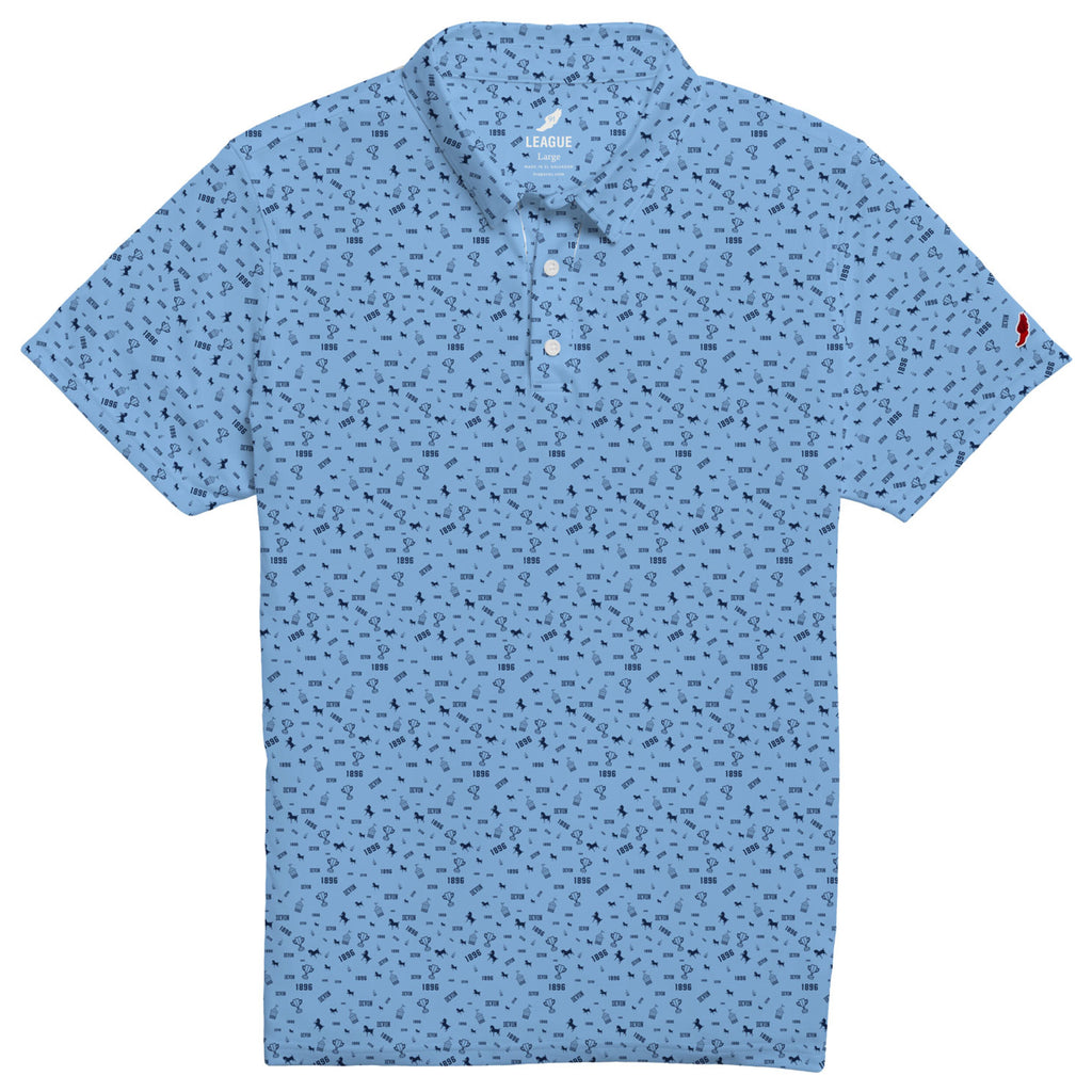 Saturday's Polo-Lt. Blue/Navy