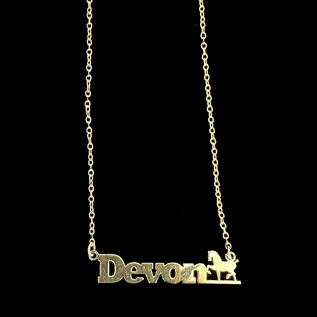 DEVON w/Hackney Gold Filled Necklace