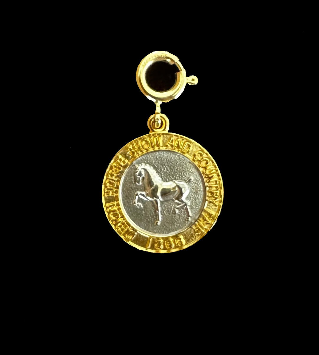 Logo Charm-Gold – Devon Horse Show Souvenirs