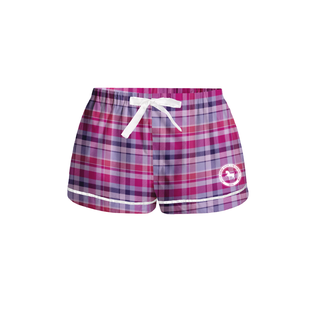 Woman's Flannel Short-Pink