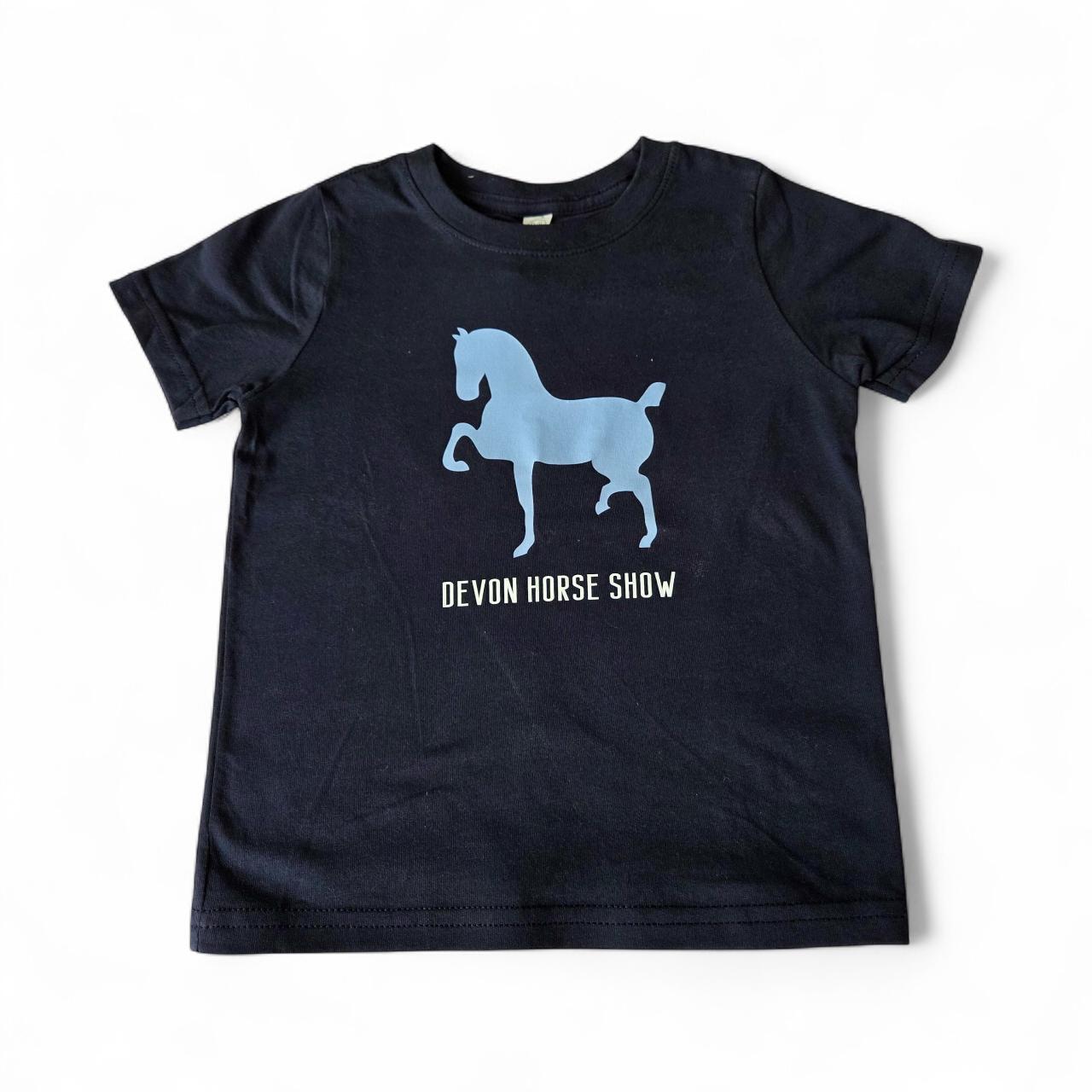 Devon Toddler Tee-Navy