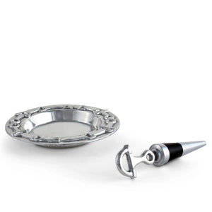 Equestrian Wine Coaster & Stopper