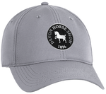 Frio Metallic Logo Tech Hat Light Grey