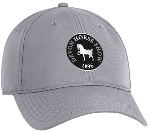 Frio Metallic Logo Tech Hat Light Grey