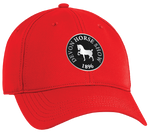 Frio Metallic Logo Tech Hat University Red