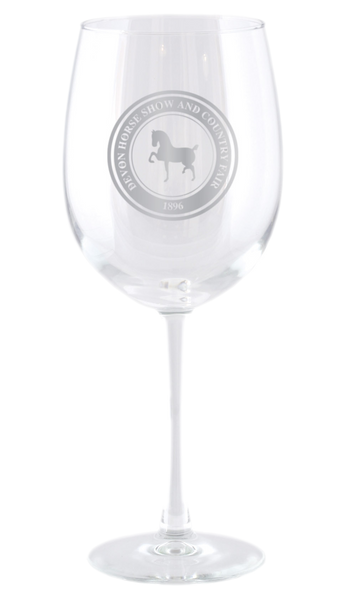 10.5 oz Classic Wine Glass – Devon Horse Show Souvenirs