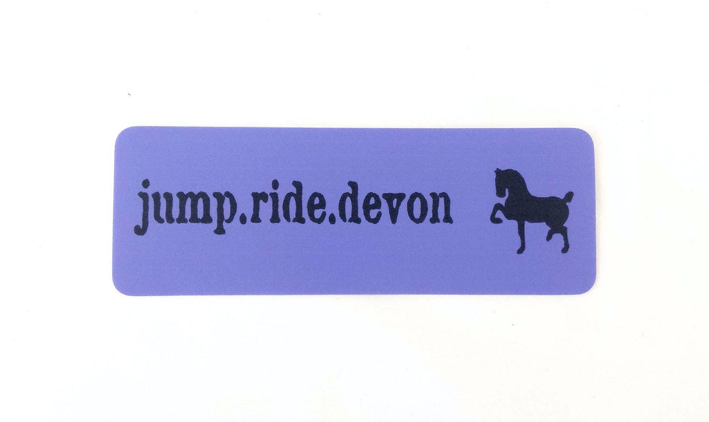 jump.ride.devon Sticker