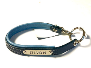 Deluxe English Padded Garment Leather Key Ring