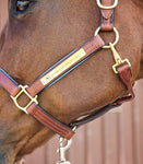 Deluxe English Padded Garment Leather Halter